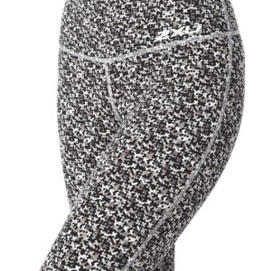 2XU Women's Form Print Mid-Rise Compression Tights - Harbor Mist-0
