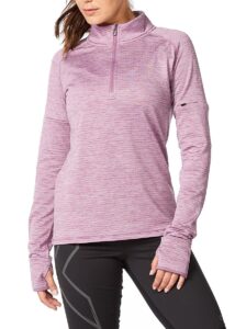 2XU Women's Ignition 1/4 Zip - Orchid Mist