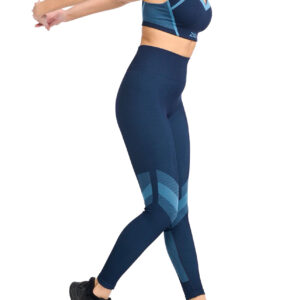 2XU Women’s Motion Tech Bra -Midnight / Lake Blue