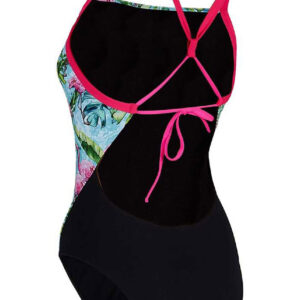 Phelps Flamingo Tie Back Swimsuit