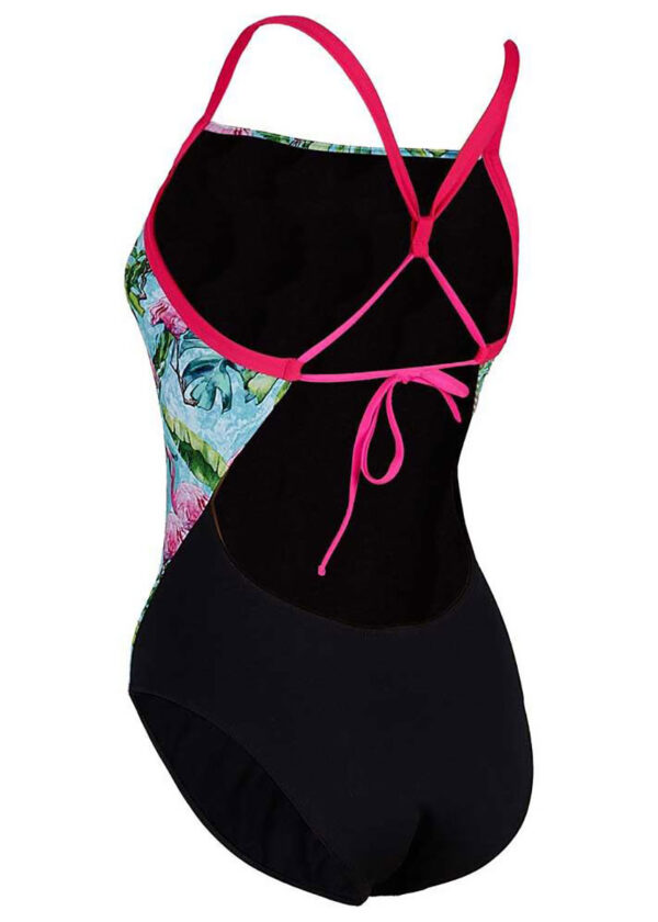 Phelps Flamingo Tie Back Swimsuit