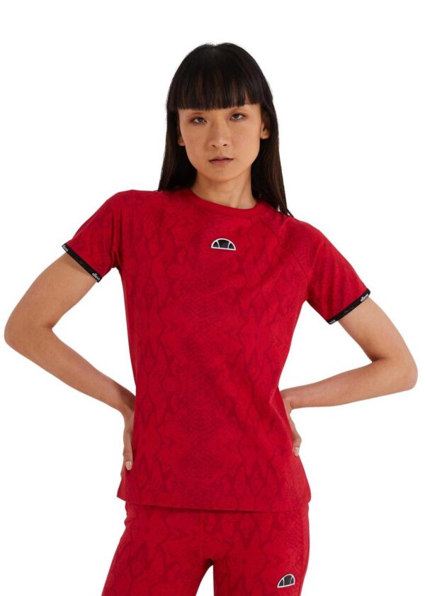 Ellesse Women's Shae Tee - Dark Red-0