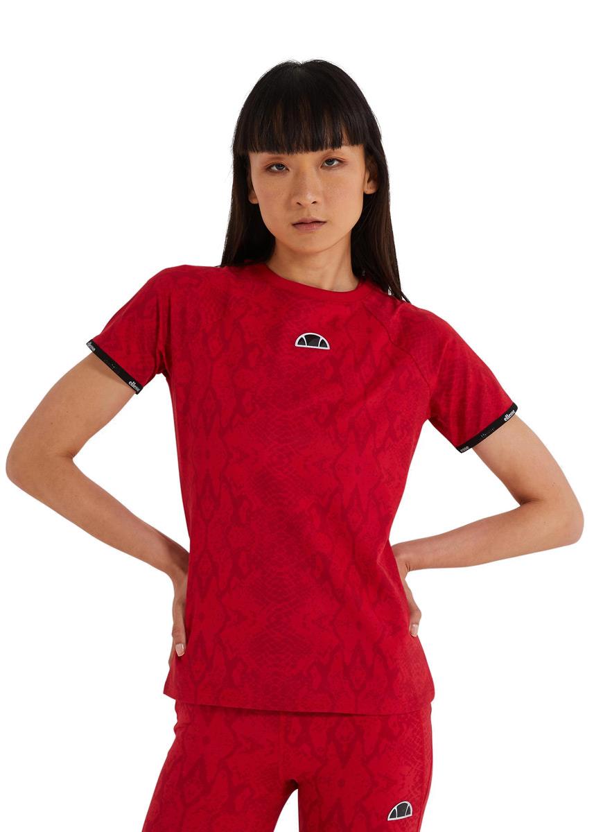 Ellesse Women's Shae Tee - Dark Red-0