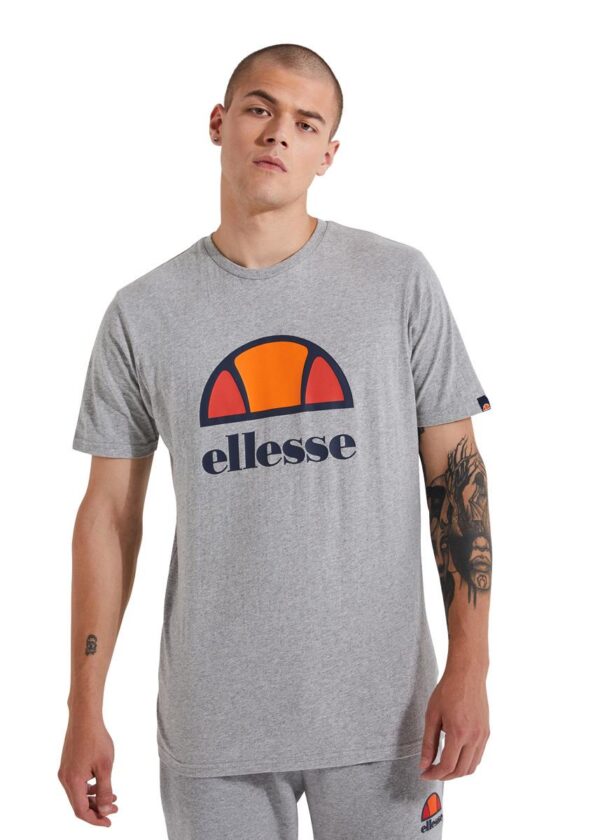 Ellesse Men's Dyne Tee - Grey Marl-0