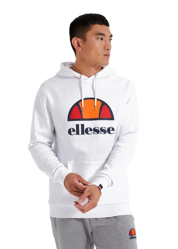 Ellesse Men's Dahryl OH Hoody - White-0