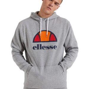 Ellesse Men's Dahryl OH Hoody - Grey Marl-0