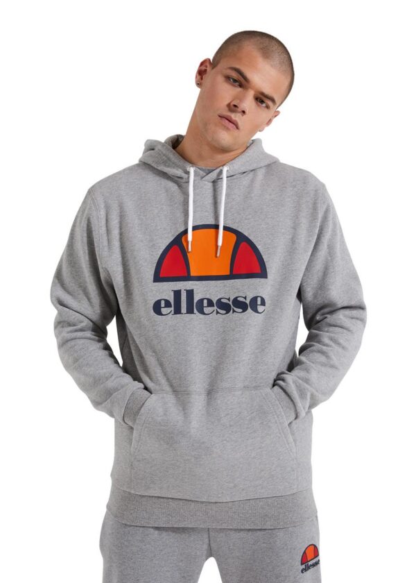 Ellesse Men's Dahryl OH Hoody - Grey Marl-0