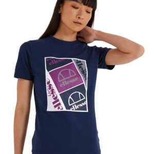Ellesse Women's Loril Tee - Navy-0