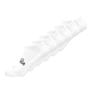 Ellesse Unisex Teban 6 Pack Trainer Liners - White-0