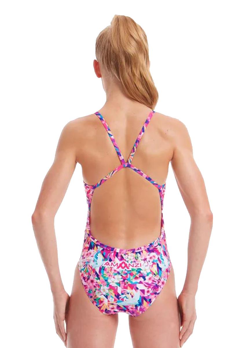Amanzi Girl's Manchurian Magic Swimsuit-brand