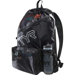 TYR Team Elite Mesh Bag 40L - Black-0