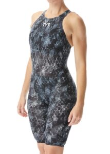 TYR Women's Avictor Supernova Open Back Kneeskin - Black