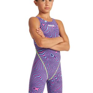 Arena Girl's Limited Edition Powerskin ST 2.0 Kneeskin - Tropic Illusion-0