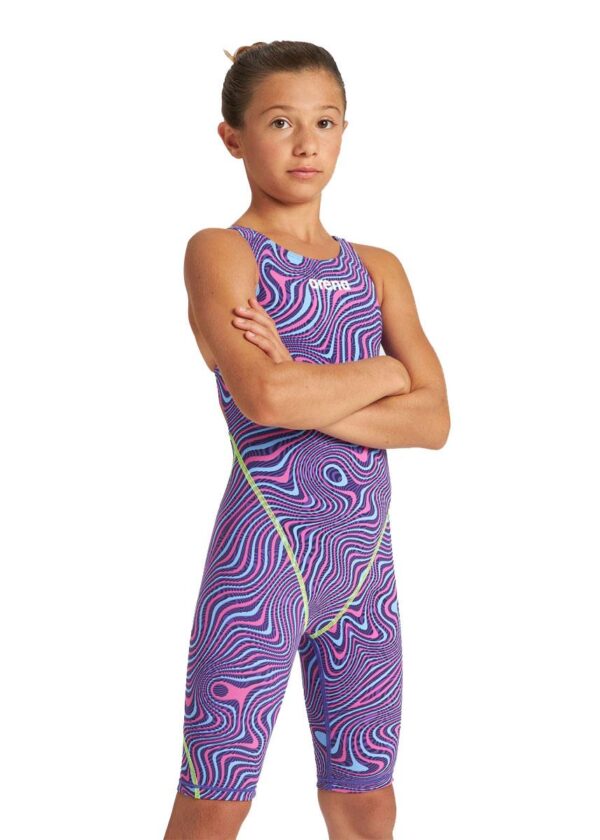 Arena Girl's Limited Edition Powerskin ST 2.0 Kneeskin - Tropic Illusion-0