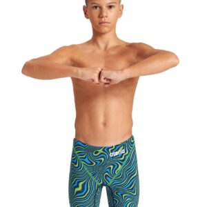 Arena Boy's Limited Edition Powerskin ST 2.0 Jammer - Jungle Illusion-0