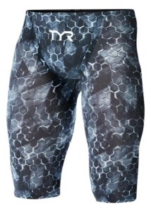 TYR Men's Avictor Supernova Jammer - Black/ Grey