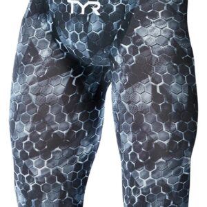TYR Men's Avictor Supernova Jammer - Black/ Grey-0