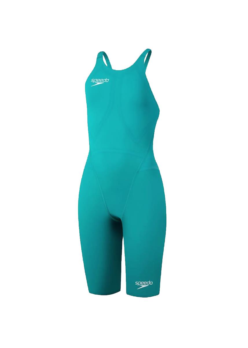 Speedo Women's Fastskin LZR Racer Element Openback Kneesuit - Jade-555962