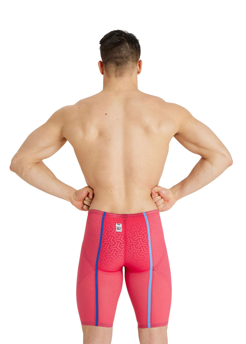 Arena Powerskin Carbon Glide Jammer - Raspberry Red