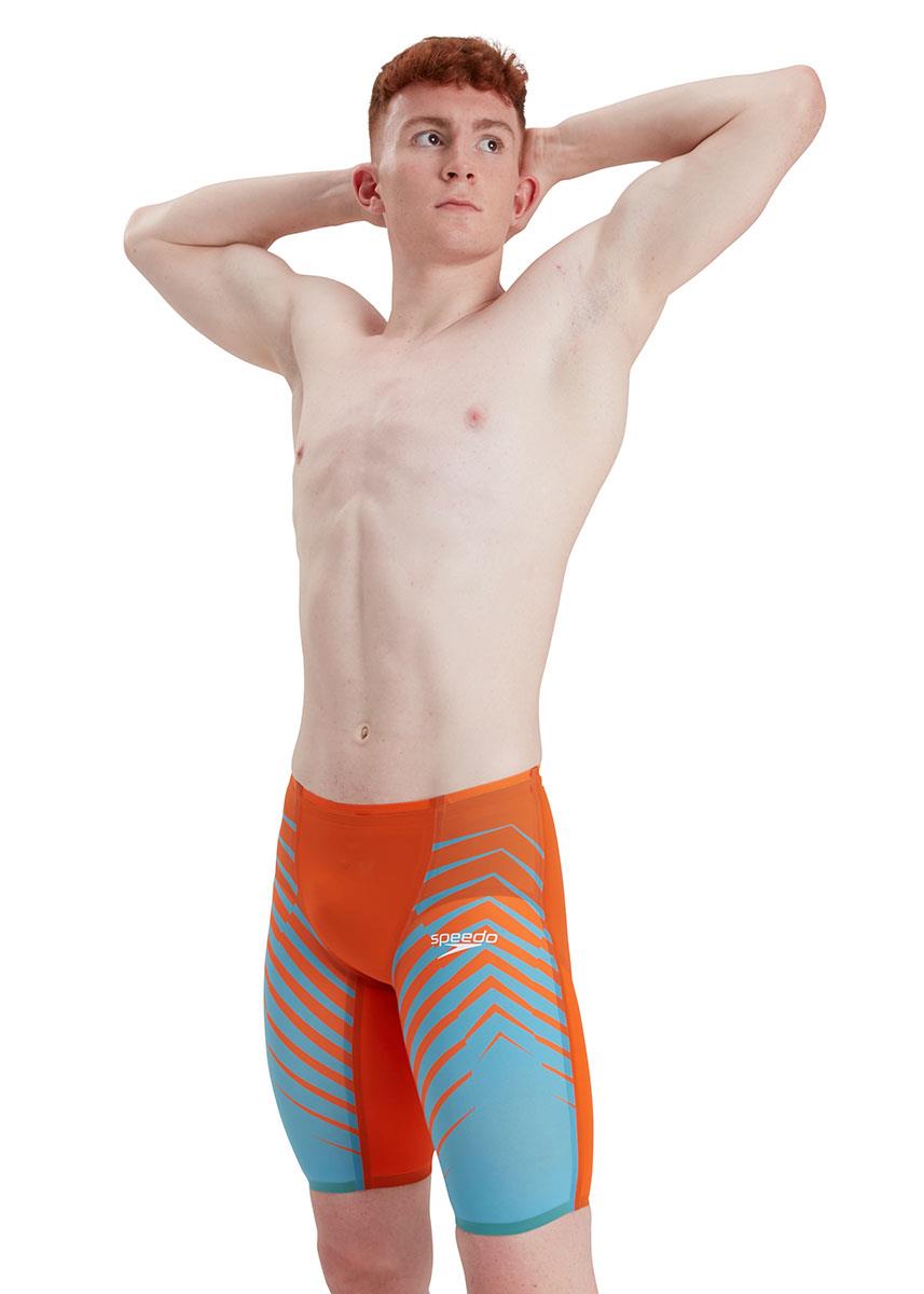 Speedo Fastskin LZR Pure Valor High Waist Jammer - Sonic Scorch