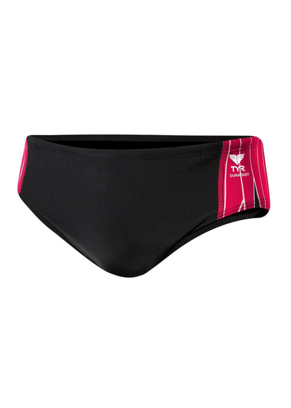 TYR Phoenix Splice Racer Briefs - Black/ Red-0