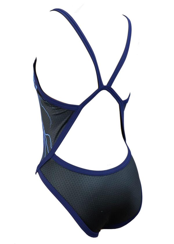 Turbo Revolution Hex Storm Swimsuit – Black