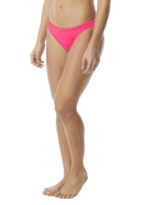 TYR Women's Classic Solid Bikini Bottom - Fluo Pink