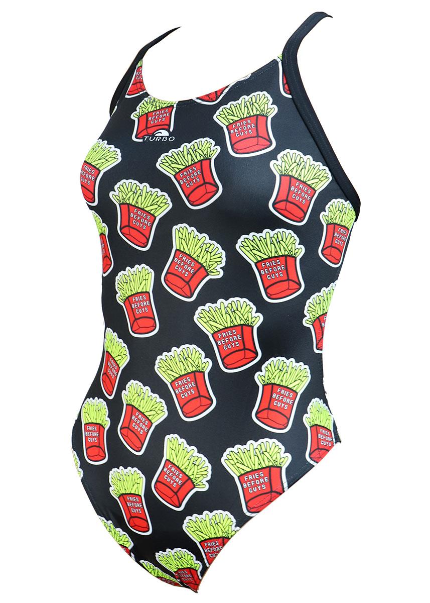 Turbo Fries Swimsuit - Yellow-556501
