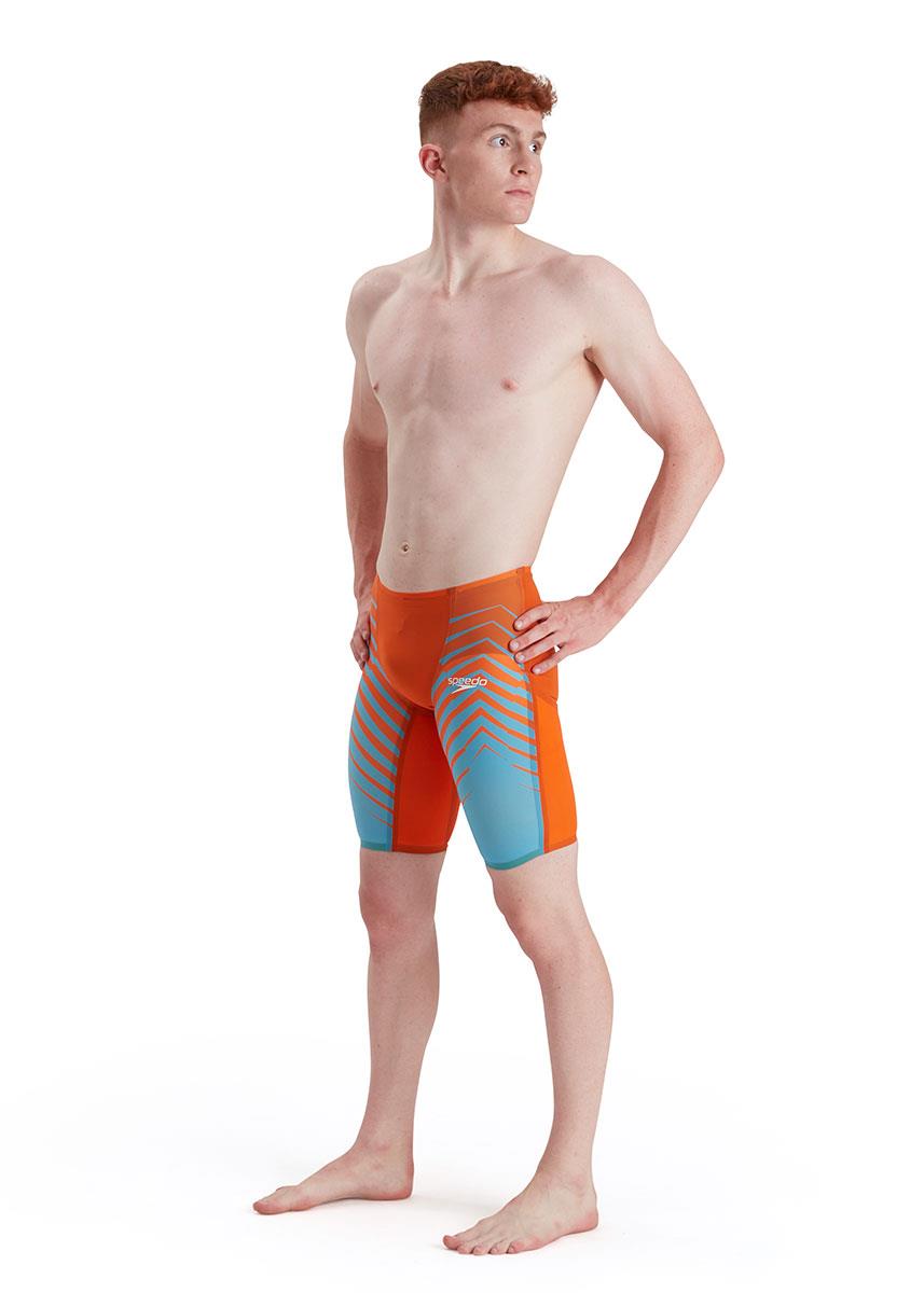 Speedo Fastskin LZR Pure Valor High Waist Jammer - Sonic Scorch