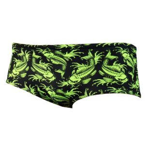 Turbo Men's 14cm Carpa Warrior Brief - Yellow-0