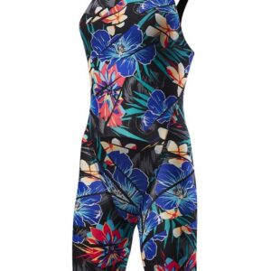 TYR Womens Avictor Limited Edition Lava Open Back Kneesuit-0