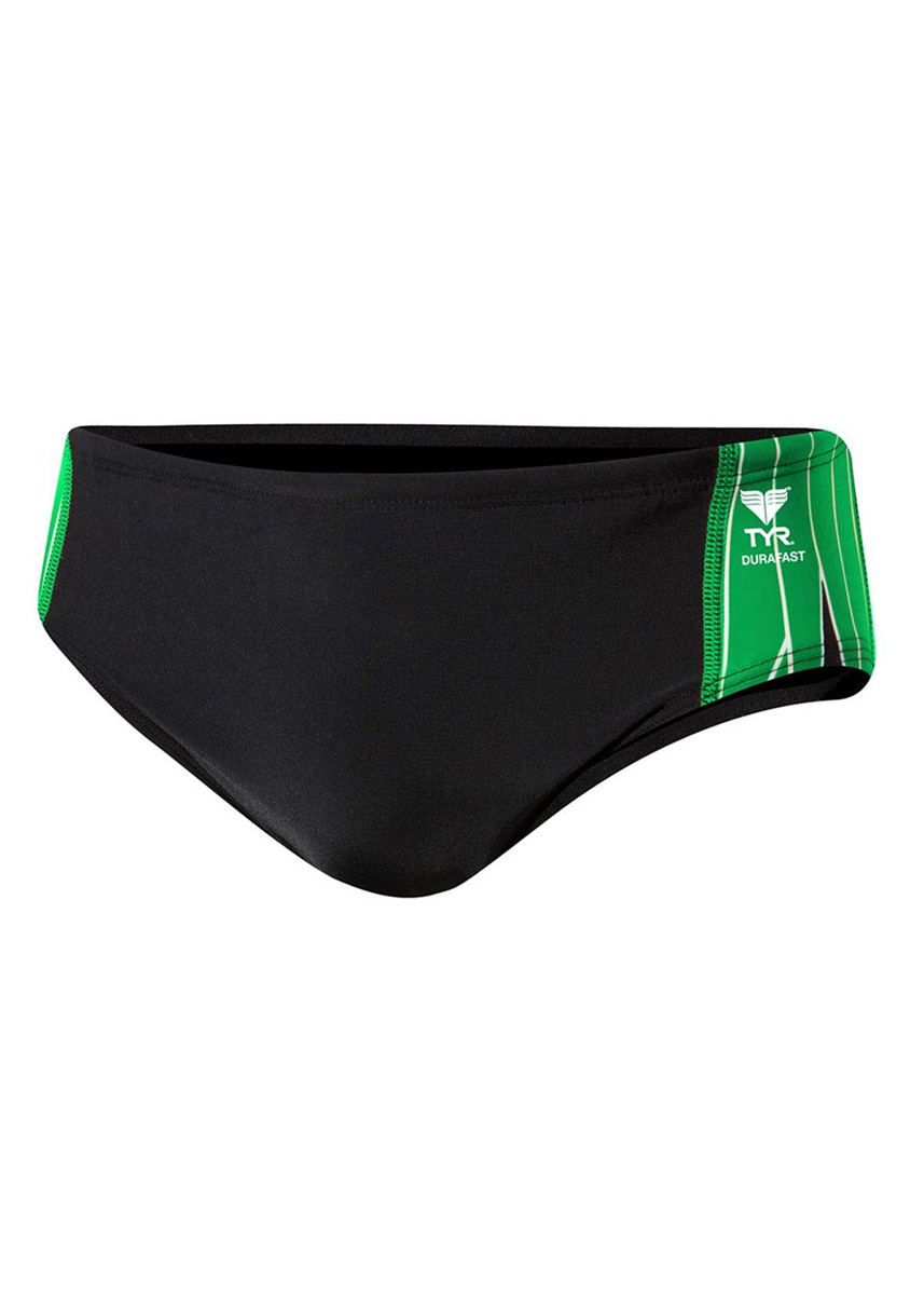 TYR Phoenix Splice Racer Briefs - Black/ Green-brand