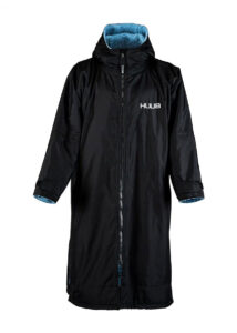 HUUB Long Sleeve Dry Robe - Black/ Blue