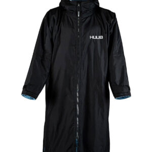 HUUB Long Sleeve Dry Robe - Black/ Blue
