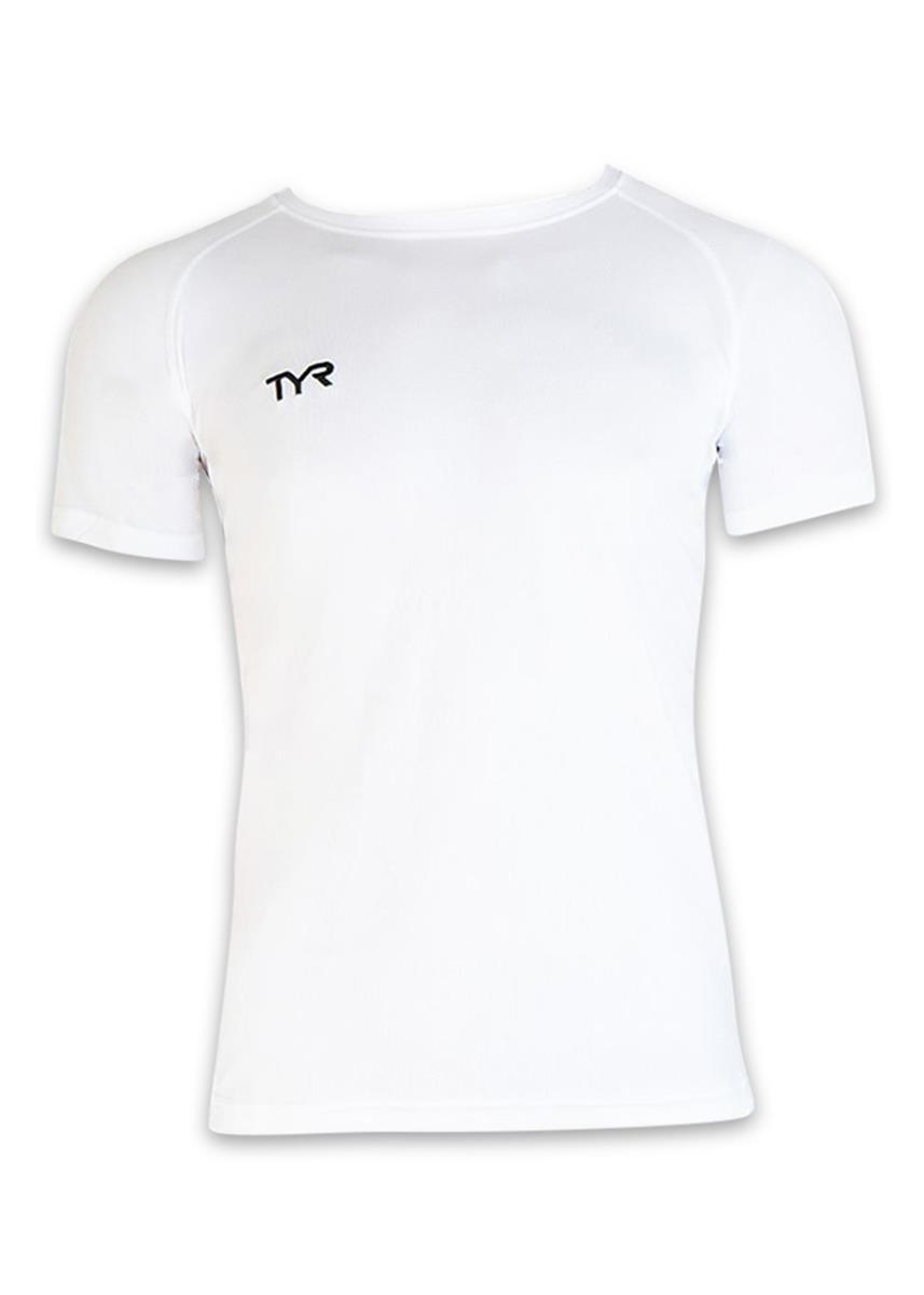 TYR Kid's junior Tech Tee - White-0
