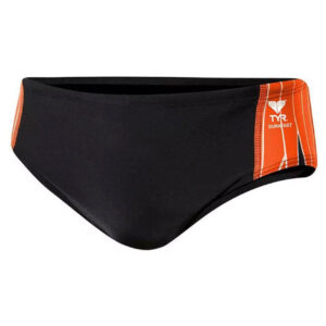 TYR Phoenix Splice Racer Briefs – Black/ Orange