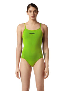 Akron Virginia Solid Swimsuit - Neon Green