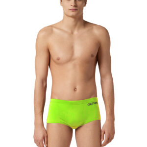 Akron Gus Solid 14cm Trainer Swim Trunk - Neon Green-0