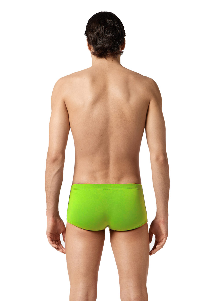 Akron Gus Solid 14cm Trainer Swim Trunk - Neon Green-brand