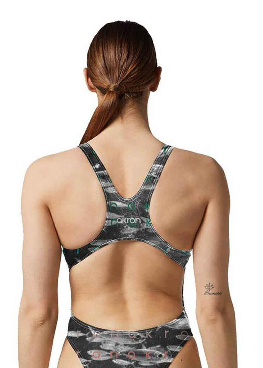 Akron Women's Save The Fish Swimsuit-562478