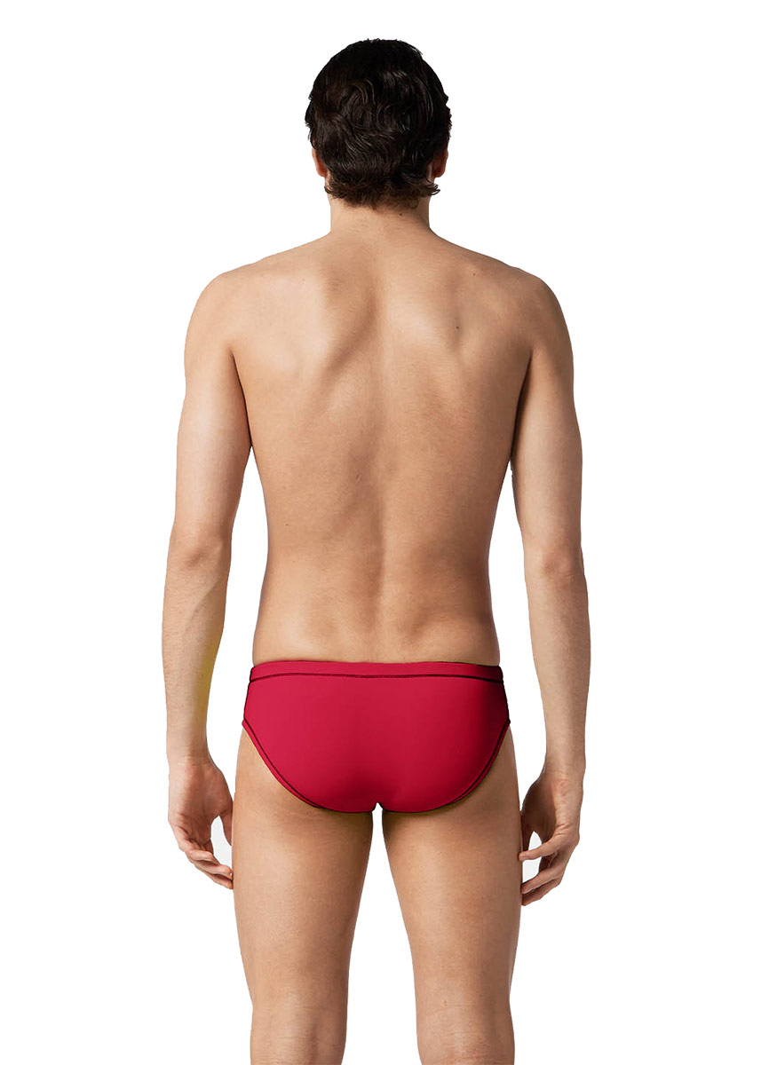 Akron Addison Evo Bicolour Brief - White/ Red-brand