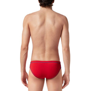 Akron Men’s Addison Evo Bicolour Brief – Black/ Red