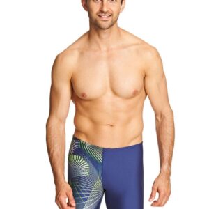 Zoggs Men's Ionic Mid Jammer - Blue/ Multi-0