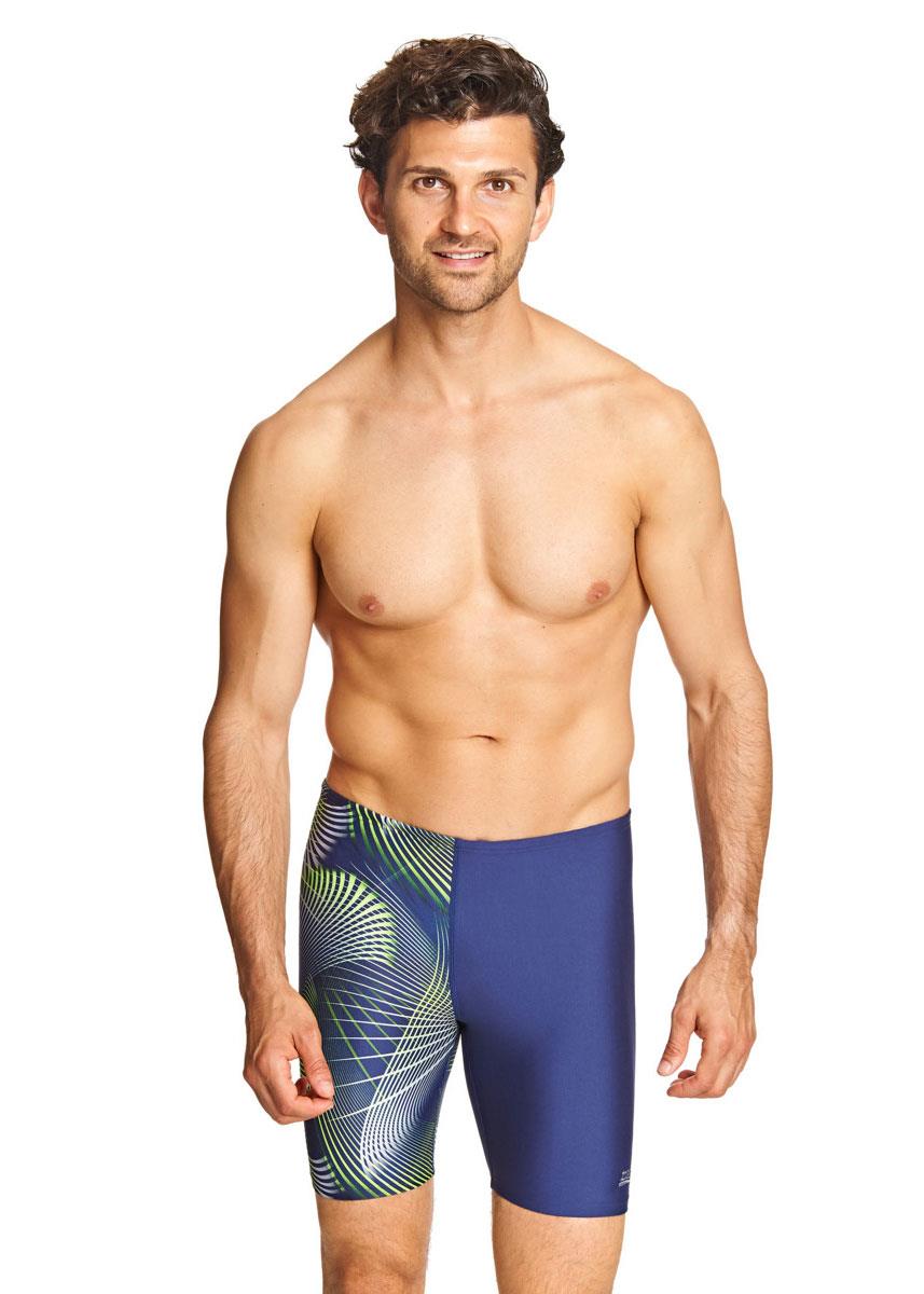 Zoggs Men's Ionic Mid Jammer - Blue/ Multi-0