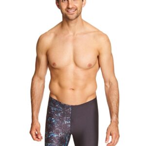 Zoggs Men's Artic Mid Jammer - Black/ Multi-0