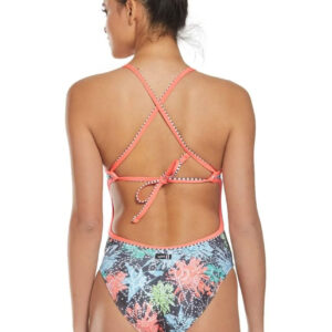 Dolfin Revibe Astoria Print Tie Back Swimsuit