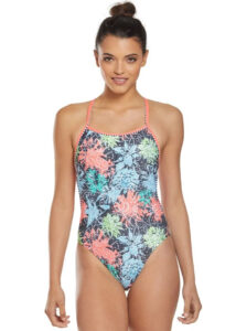 Dolfin Revibe Astoria Print Tie Back Swimsuit