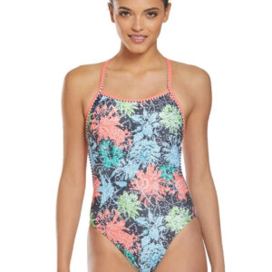 Uglies Revibe Astoria Print Tie Back Swimsuit