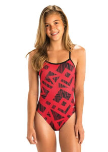 Dolfin Reliance Trax String Back Swimsuit - Red
