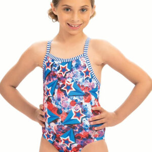 Uglies Girl's Liberty Print Swimsuit